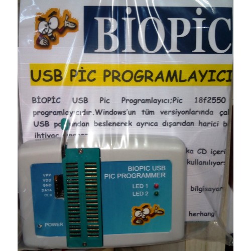 Biopic Usb Pic Programlayici V2